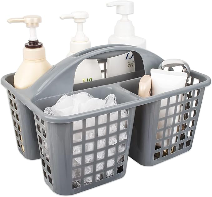 Portable Shower Caddy Basket, Convenient Cleaning Supplies Organizer by Boxonly