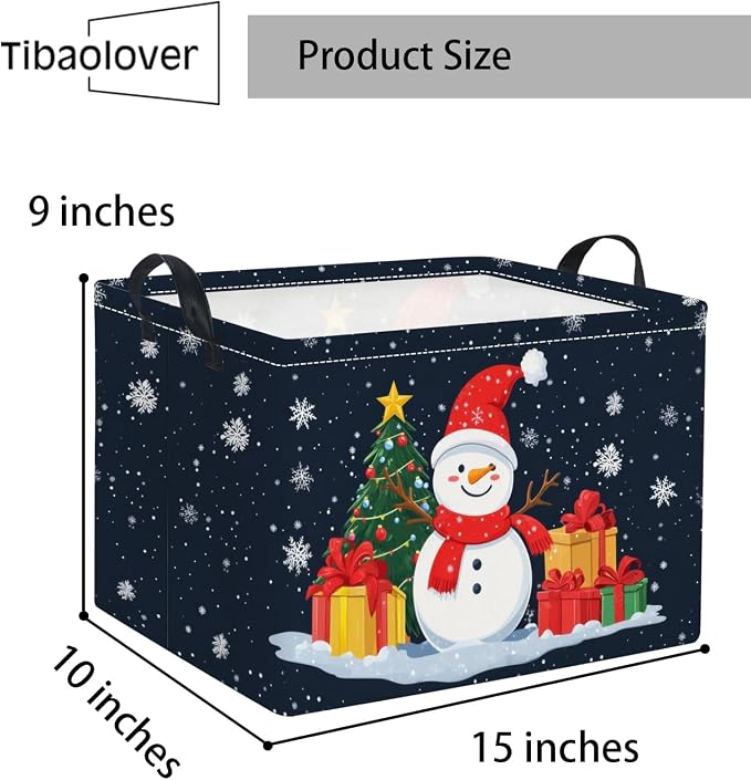 Rectangular Christmas Basket Trick or Treat Spooky Boo Basket - Image 6