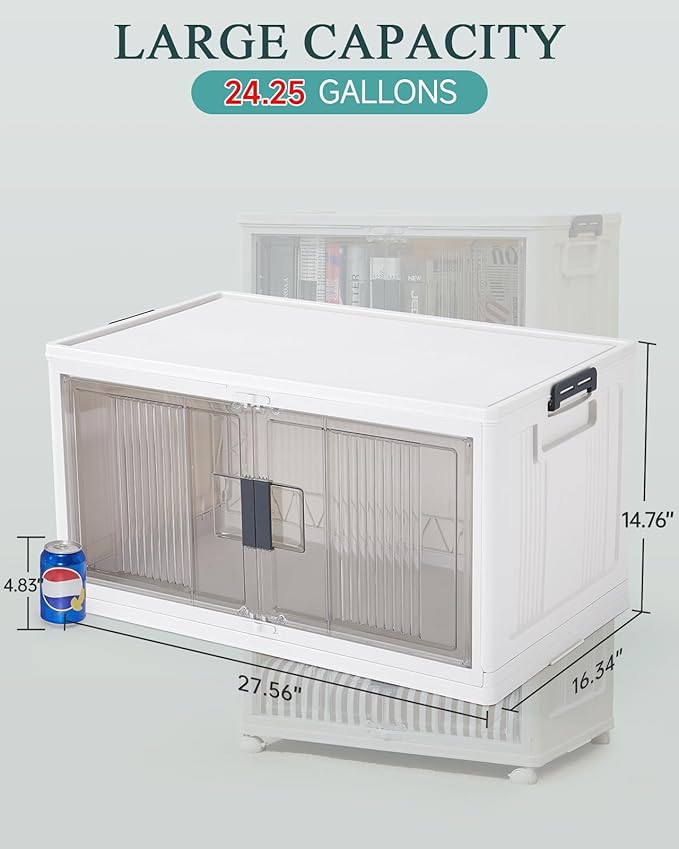 OlarHike 97QT Stackable Storage Bins - Image 7
