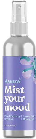 ASUTRA Multi-Use Essential Oil Aromatherapy Pillow Spray, 4 fl oz Aluminum by ASUTRAASUWD