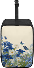 Steamer Carrying Case Daisy Lily Butterfly Lightweight Zippered Organizer by YUVAMAGIMO