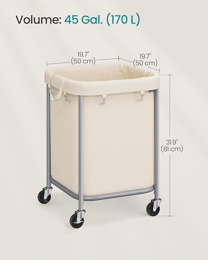 SONGMICS 45-Gallon Laundry Basket - Image 5
