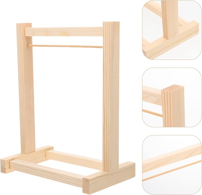 Tofficu Doll Clothes Organizer Rack - Image 8