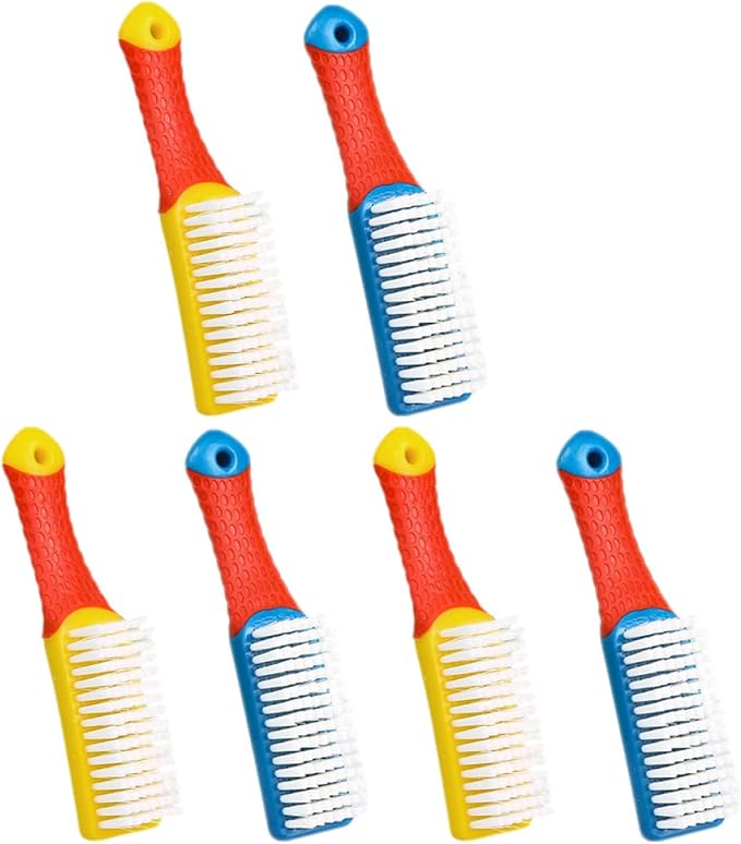 iplusmile 6pcs Multifunctional Shoe and Clothes Cleaning Brush Set by iplusmile