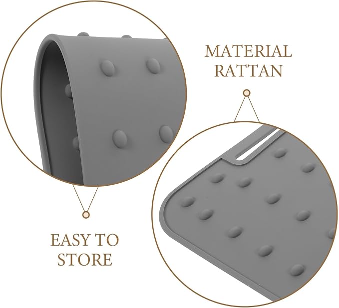 Iron Rest Pad: Portable Heat Resistant Silicone Ironing Pad - Image 3
