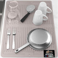 GORILLA GRIP 100% BPA-Free Patented Silicone Dish Drying Mat by GorillaGrip