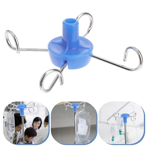 GLEAVI 2pcs Pole to Hang Iv Portable Hook Infusion Rack Hanger Hook - Image 2