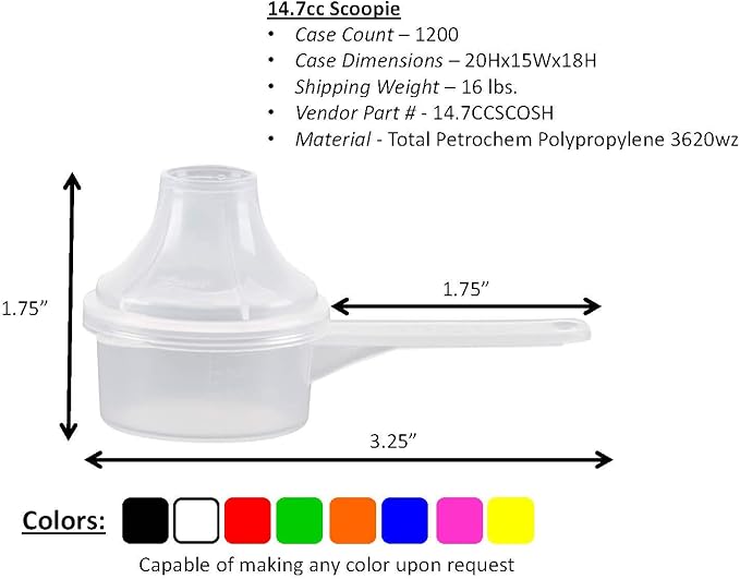 Plastic Measuring Scoop with Funnel, The Scoopie Measuring Spoons - Image 3