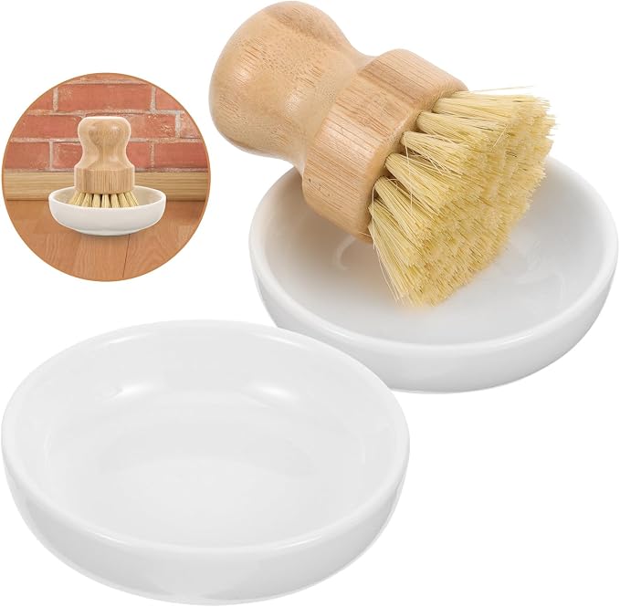 VILLCASE Kitchen Dish Scrub Brush Set - Image 9