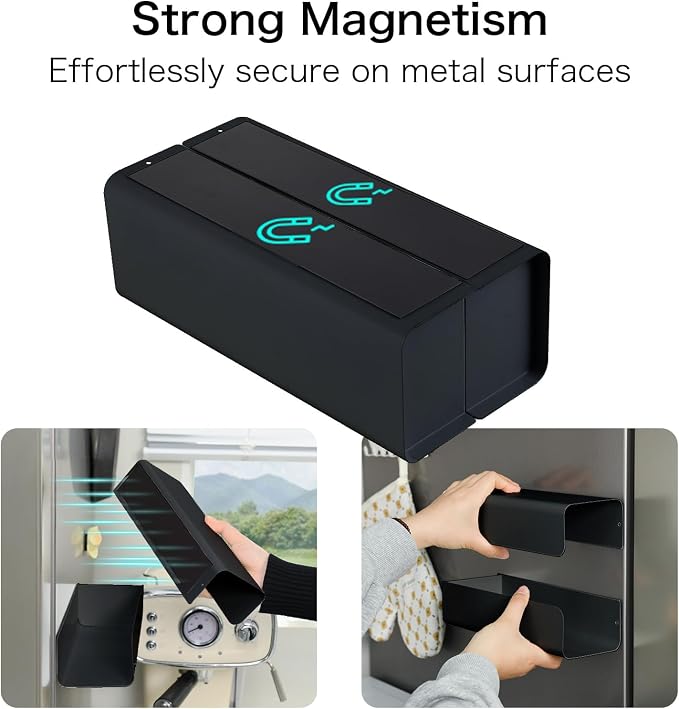 Modular Magnetic Glove Dispenser Tissue Box Holder - Image 2