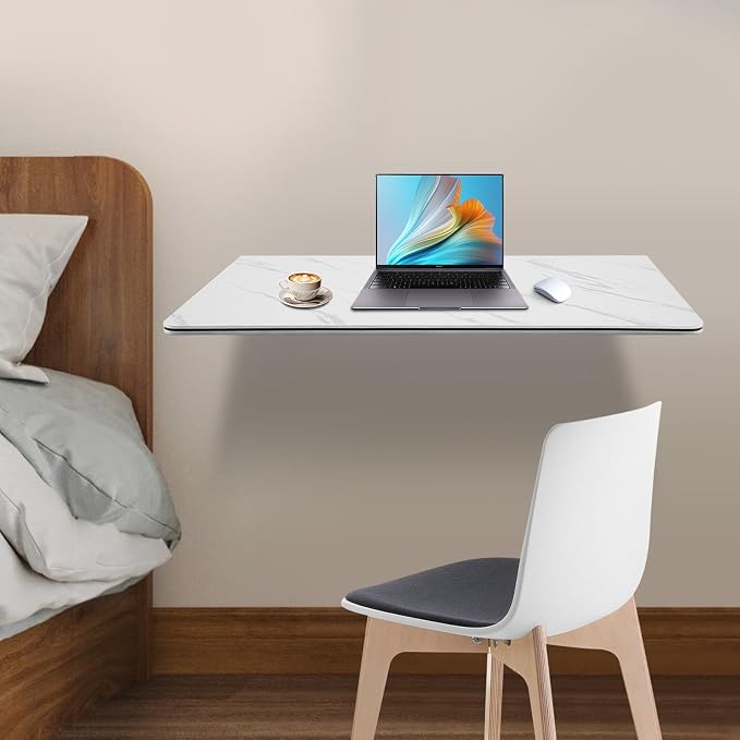 Wall Mounted Folding Table Floating Wall Desk - Image 4