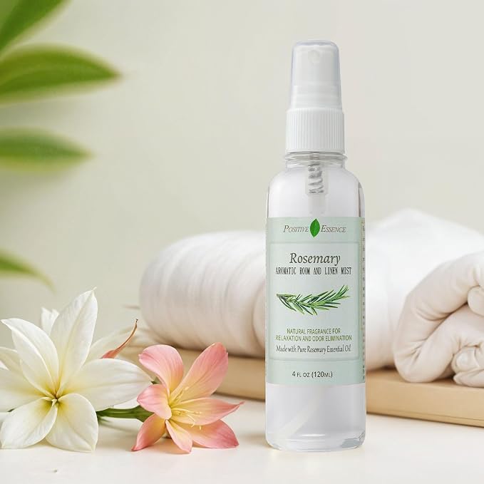 Rosemary Linen & Room Spray, Natural Aromatic Spray Made - Image 3