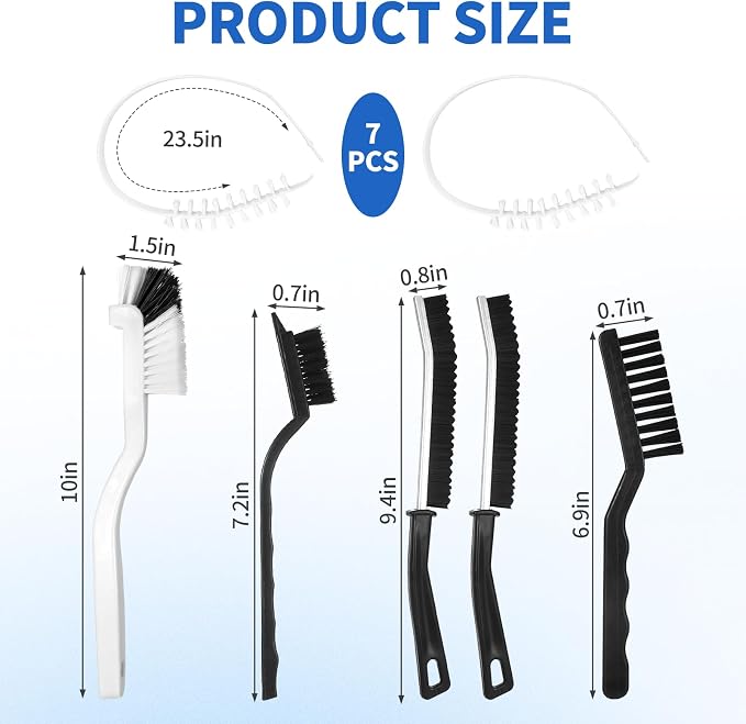 Washing Machine Cleaning Brush Kit, Laundry Deep Clean Tools Accessories - Image 3