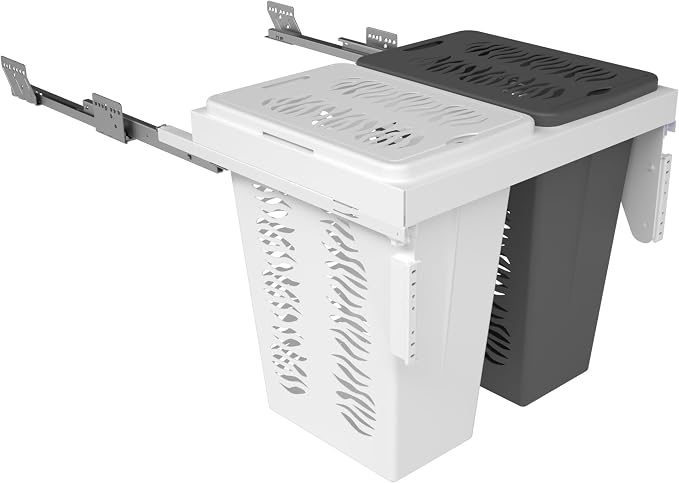 REV-A-SHELF Steel Top Mount Pullout Hamper - Image 5