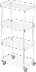 AQUIVER Acrylic Slim Storage Cart by AQUIVER