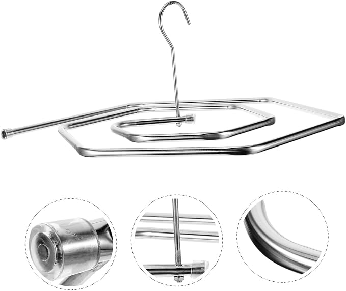 GLEAVI Multi-Purpose Spiral Drying Rack Quilt Hanger Spiral Blanket Hanger - Image 4