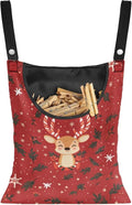 Christmas Reindeer Clothespin Bag by Bivxisrvo