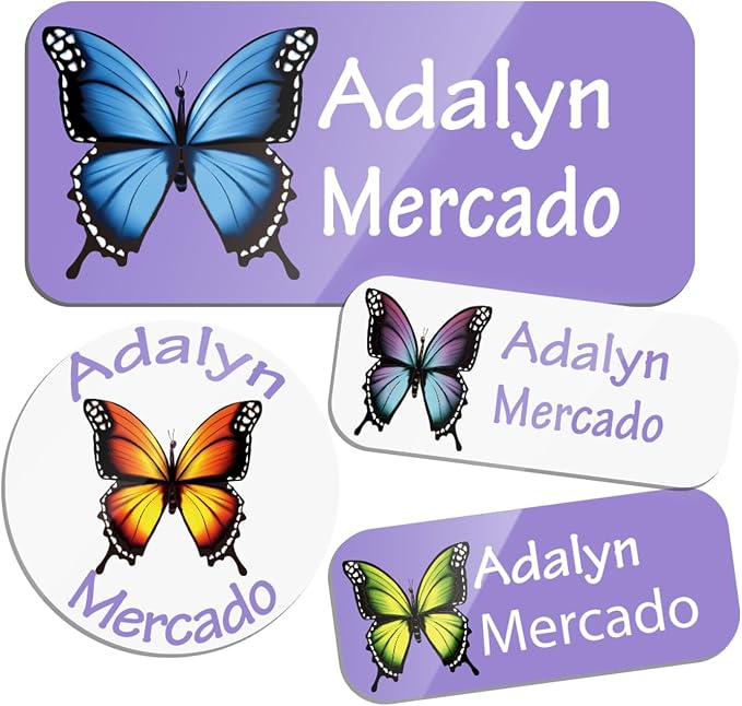 Custom Personalized Name Labels by TSNBYYC