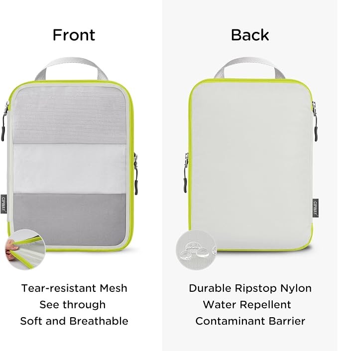 Cipway Compression Packing Cubes Mesh, Lightweight Luggage Organizer Bags - Image 3