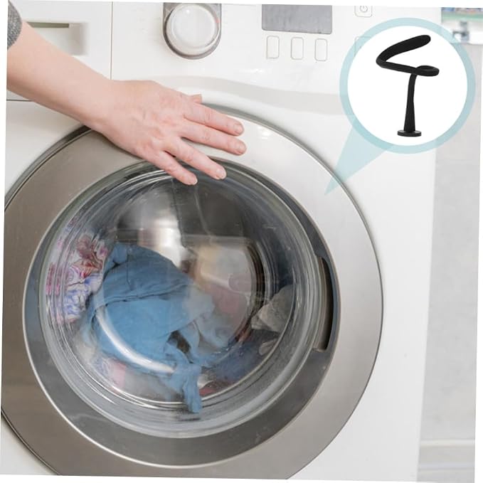 Black Washer Door Holder Silicone Prop - Image 5