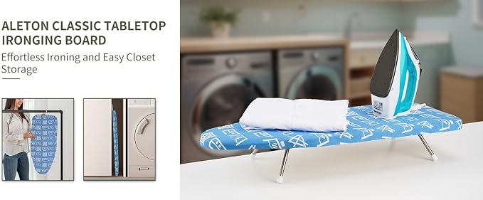 Tabletop Ironing Board 12"x29" – Portable Folding Ironing Board - Image 9