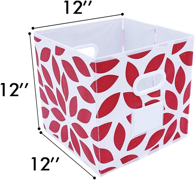 MAX Houser Fabric Storage Bins Cubes Baskets Containers - Image 2