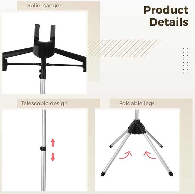 Foldable Garment & Clothes Drying Rack, Foldable Clothes Stand - Image 4
