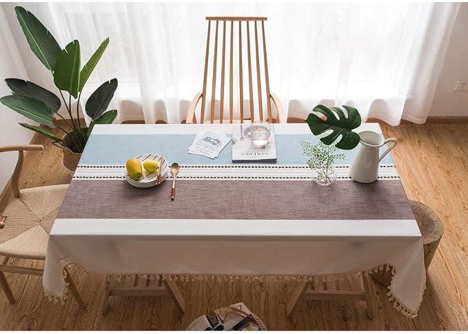 Pahajim Striped Tablecloth Rectangle - Image 3