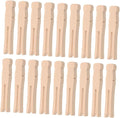 BESPORTBLE Wooden Clothespins Laundry Organizing Clips 50pcs Flat Mini Wood Pegs by BESPORTBLE