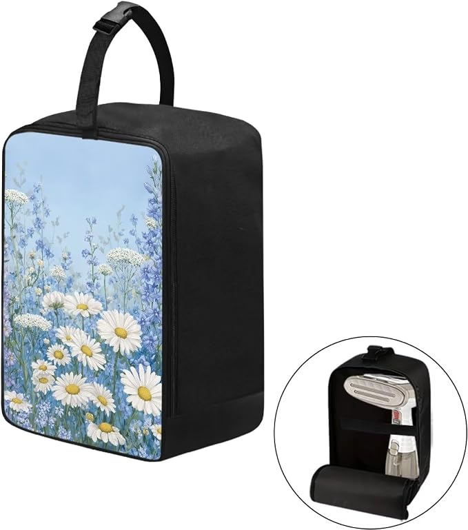 Universal Steamer Case Daisy Zippered Protective Pouch - Image 2