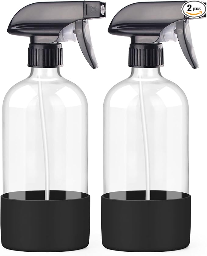2 Pack Glass Spray Bottles by Worldgsb