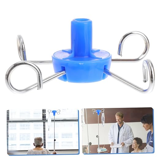 Gatuida 3pcs Stainless Steel Infusion Stand Hook Hanging Hook - Image 2