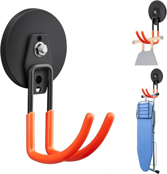 AceTaken Ironing Board Magnetic Hanger Hook, Magnetic Mount Ironing Board by AcetakenMount