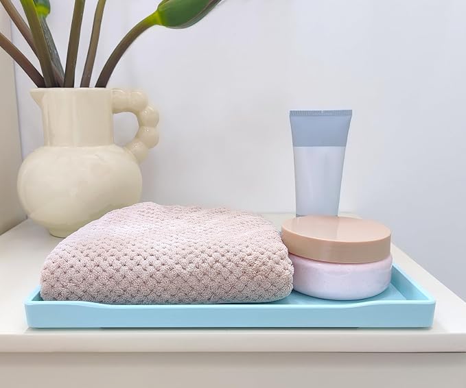 Blue Serving Tray for Serving Accessory, Perfume and Display Use. - Image 7