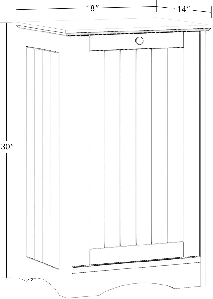 RiverRidge Ashland Tilt Out Laundry Hamper - Image 6