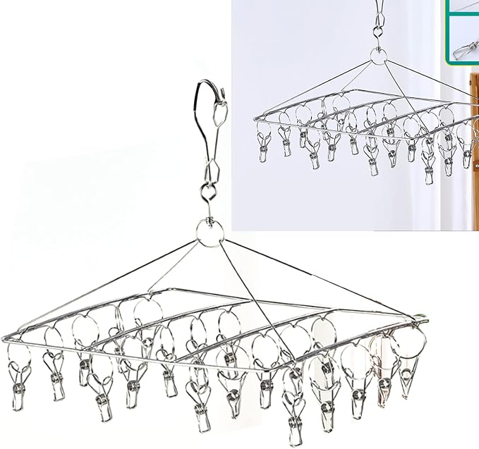 Clothes Drying Racks Hangers, Clothes Drying Hanger Stainless Steel Multi - Image 5