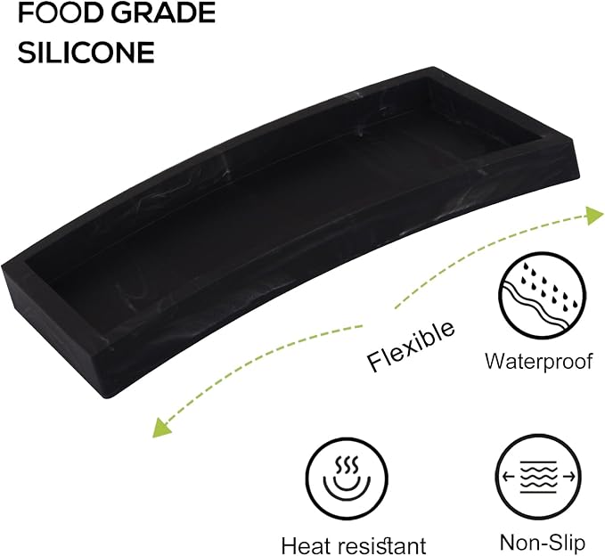 Small Bathroom Vanity Silicone Tray - Image 3