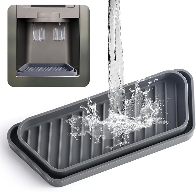 Refrigerator Drip Tray, Cuttable Fridge Water Dispenser by Jaxbo