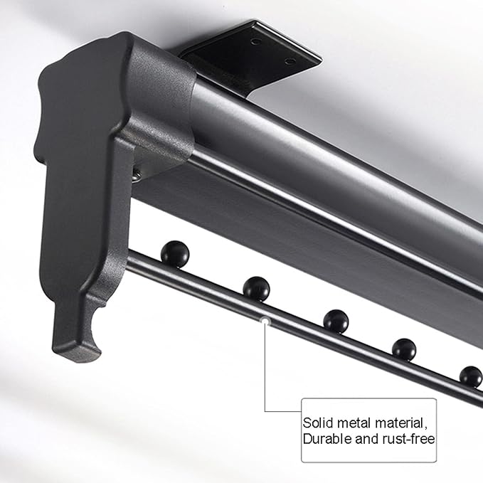 Closet Rod Garment Bar, Hanging Clothes Rods - Image 3