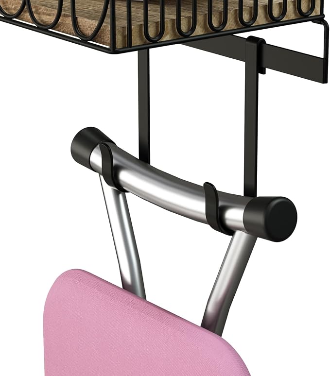 SRIWATANA Ironing Board Hanger Wall Mount, Laundry Room Iron and Ironing Board - Image 6
