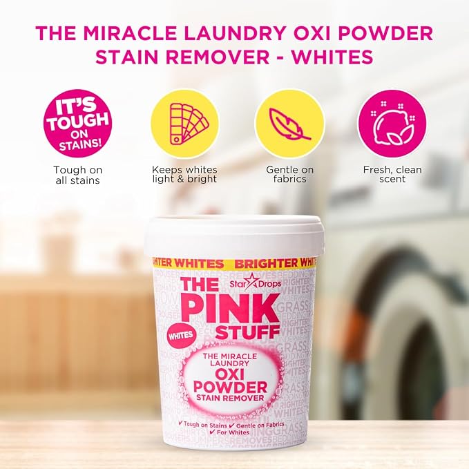 Stardrops - The Pink Stuff - The Miracle Laundry Stain Removing Kit - Oxi - Image 10
