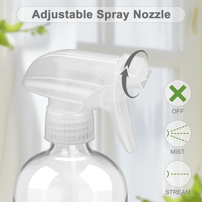2 Pack Glass Spray Bottles - Image 2