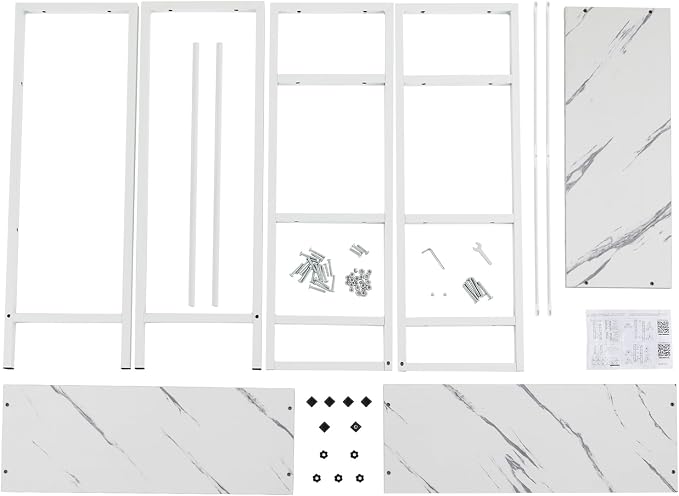 3 Tiers Over The Washer and Dryer Storage Shelf, Standing Rack Shelf - Image 8
