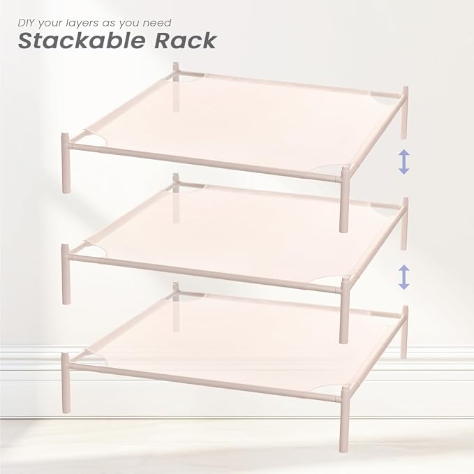 Stackable Sweater Laundry Drying Rack, Herb Drying Rack Mesh Clothes Drying Rack - Image 2