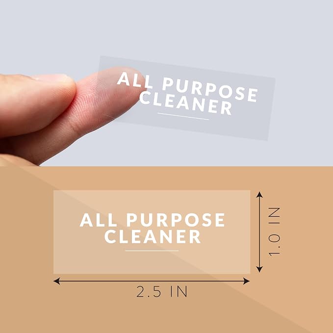 Laundry Labels for Jars, 144 Preprinted Home and Laundry Label Stickers for - Image 2