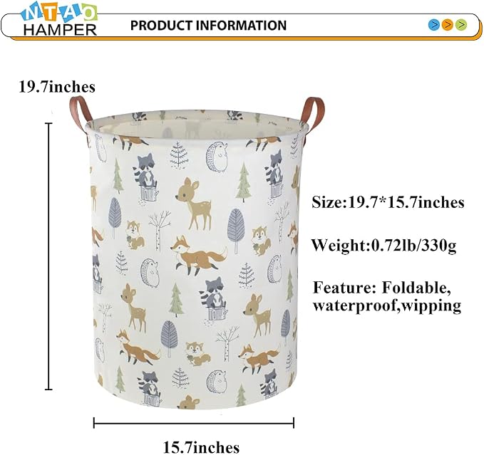 Laundry Hamper, Laundry Basket, Waterproof Storage Bin - Image 5