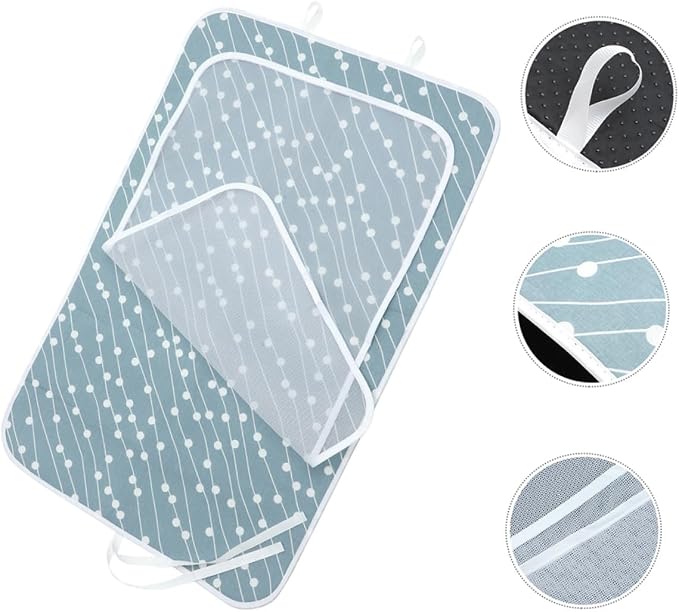 Unomor Foldable Heat Resistant Ironing Mat Portable Insulating Iron Pad - Image 9