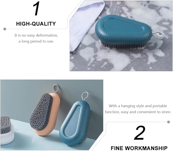 Cabilock Multifunction Cleaning Brush 2pcs Set Laundry Brush Shoes Scrubber - Image 8