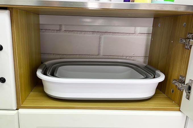 SAMMART 40L Collapsible Plastic Laundry Basket - Image 7