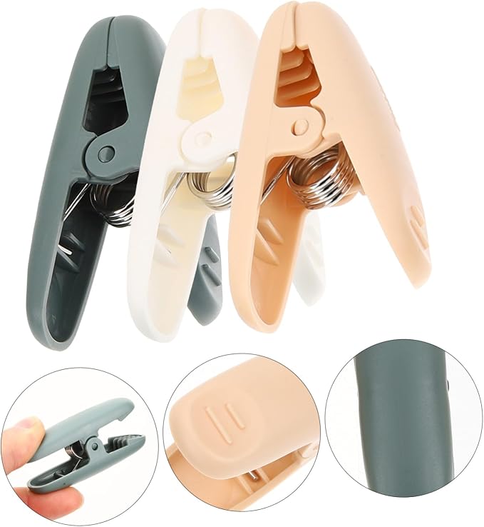 VALICLUD 15Pcs Multi-Color Plastic Clothes Pins Clips - Image 8